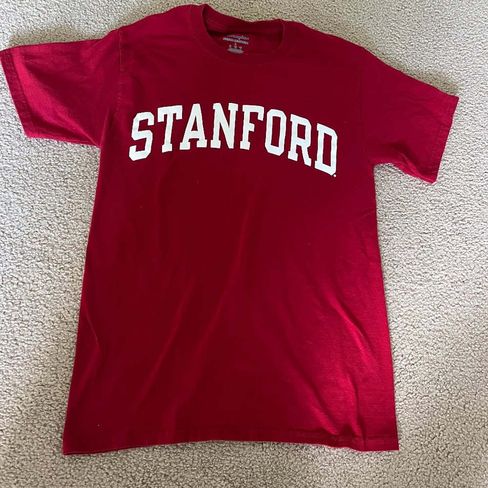 Red Stanford T-shirt Champion